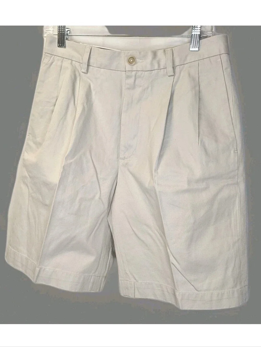 Vtg O3 Banana Republic Smithfield Khaki Chino Shorts 30 32/9
